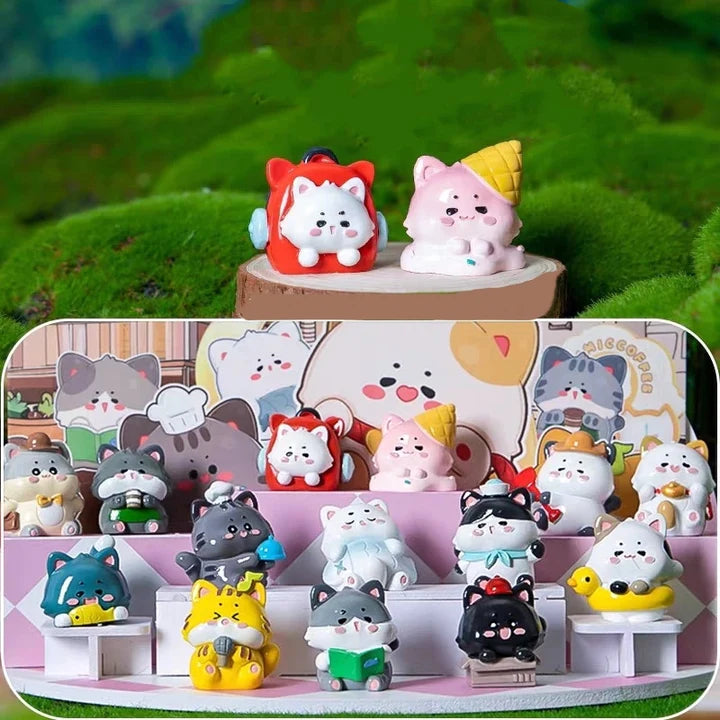 Hakimi's Meow Life Bean Series Blind Box for ages 15+