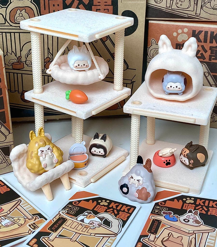 KIKI Meow Apartment Series Blind Box For Age 15+