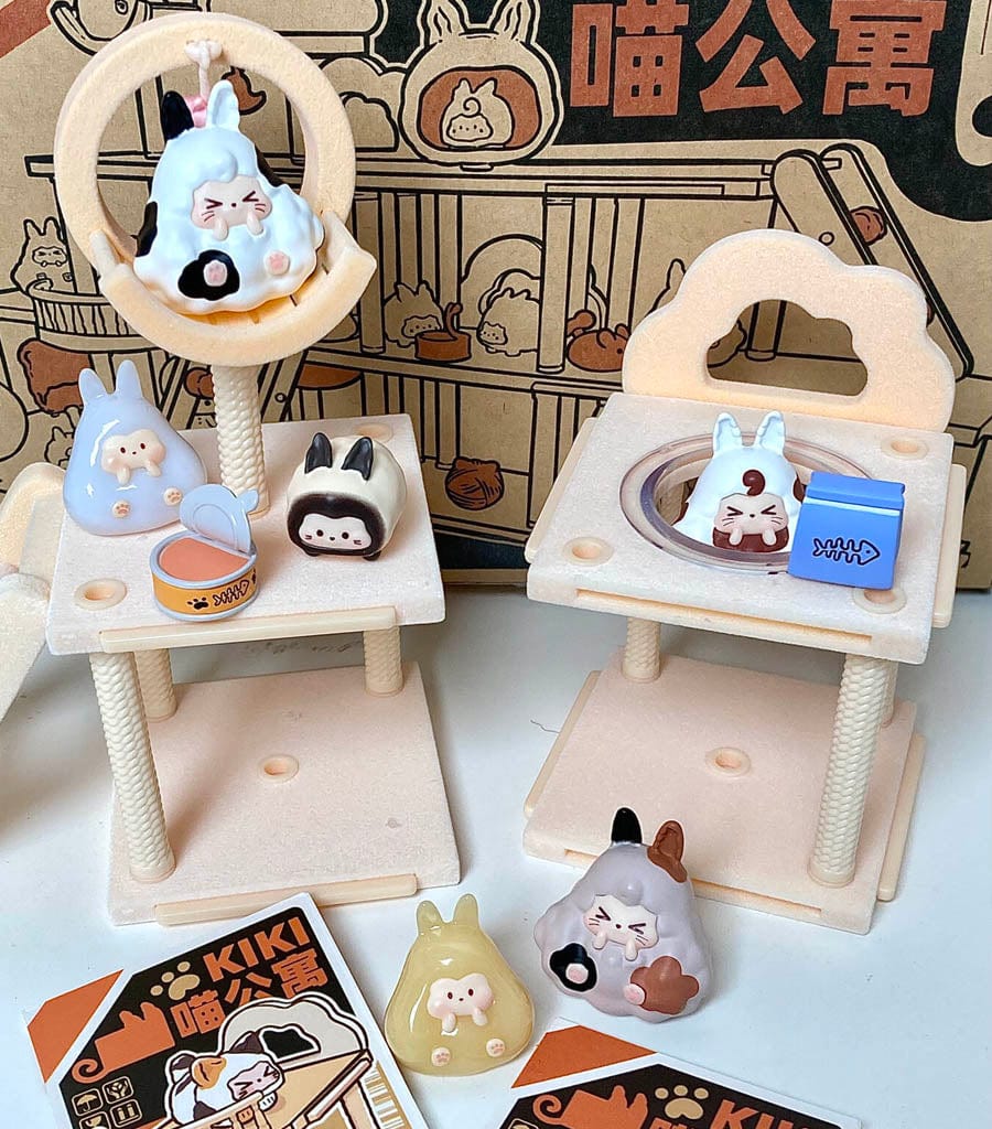 KIKI Meow Apartment Series Blind Box For Age 15+