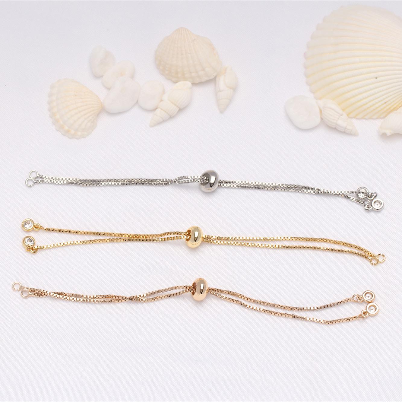 (No.7 Chain) Universal Chain Collection Adjustable Bracelet And Necklace Beading Chain