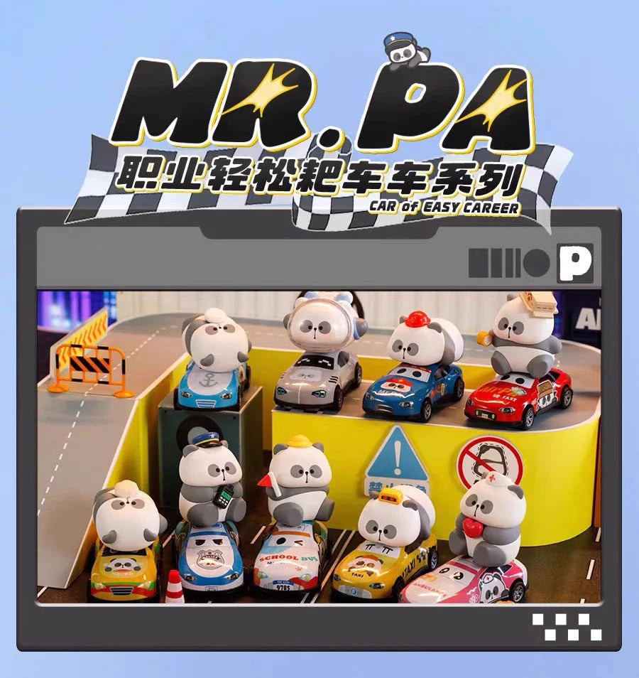 MR.PA&Panda Car Of Easy Career Series Blind Box For ages 15+