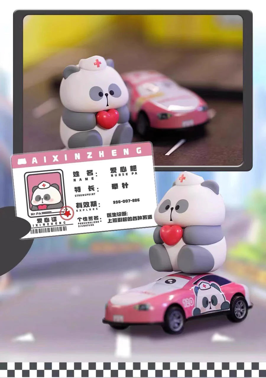 MR.PA&Panda Car Of Easy Career Series Blind Box For ages 15+