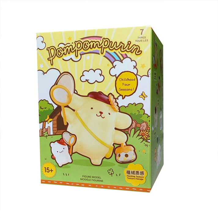 Sanrio Pompompurin Childhood Four Seasons Series Blind Box For Age 15+