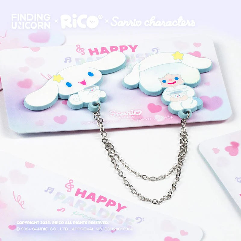 RiCO X Sanrio Badge Happy Paradise Series Blind Box For ages 15+