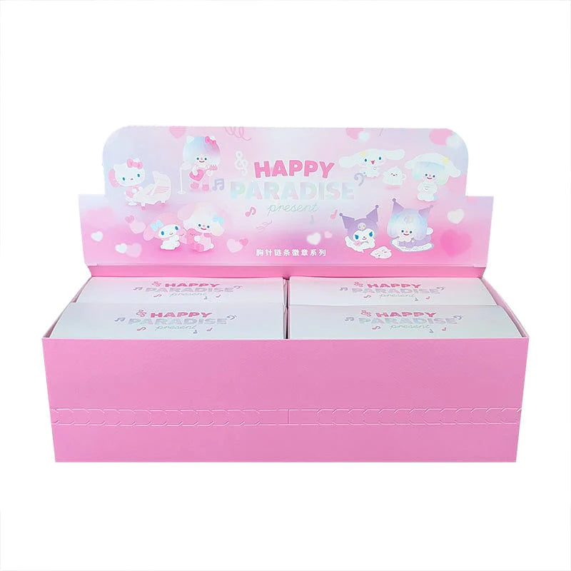 RiCO X Sanrio Badge Happy Paradise Series Blind Box For ages 15+