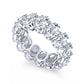 S925 Sterling Silver AAAAA Lab Zircon Super Sparkling Diamond Ring Fashion Women's Ring