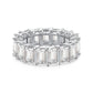 S925 Sterling Silver AAAAA Lab Zircon Super Sparkling Diamond Ring Fashion Women's Ring