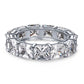 S925 Sterling Silver AAAAA Lab Zircon Super Sparkling Diamond Ring Fashion Women's Ring