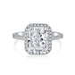 S925 Sterling Silver AAAAA Lab Zircon Super Sparkling Diamond Ring Promising Ring Fashion Women's Ring