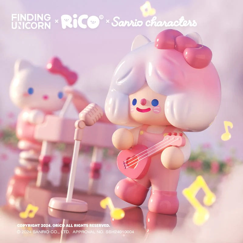 【New-F.UN】RiCO X Sanrio Characters Happy Paradise Series Blind Box For Age 15+