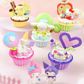 Sanrio Cupcake Building Blocks decorative doll Series Blind Box Doll for ages 15+