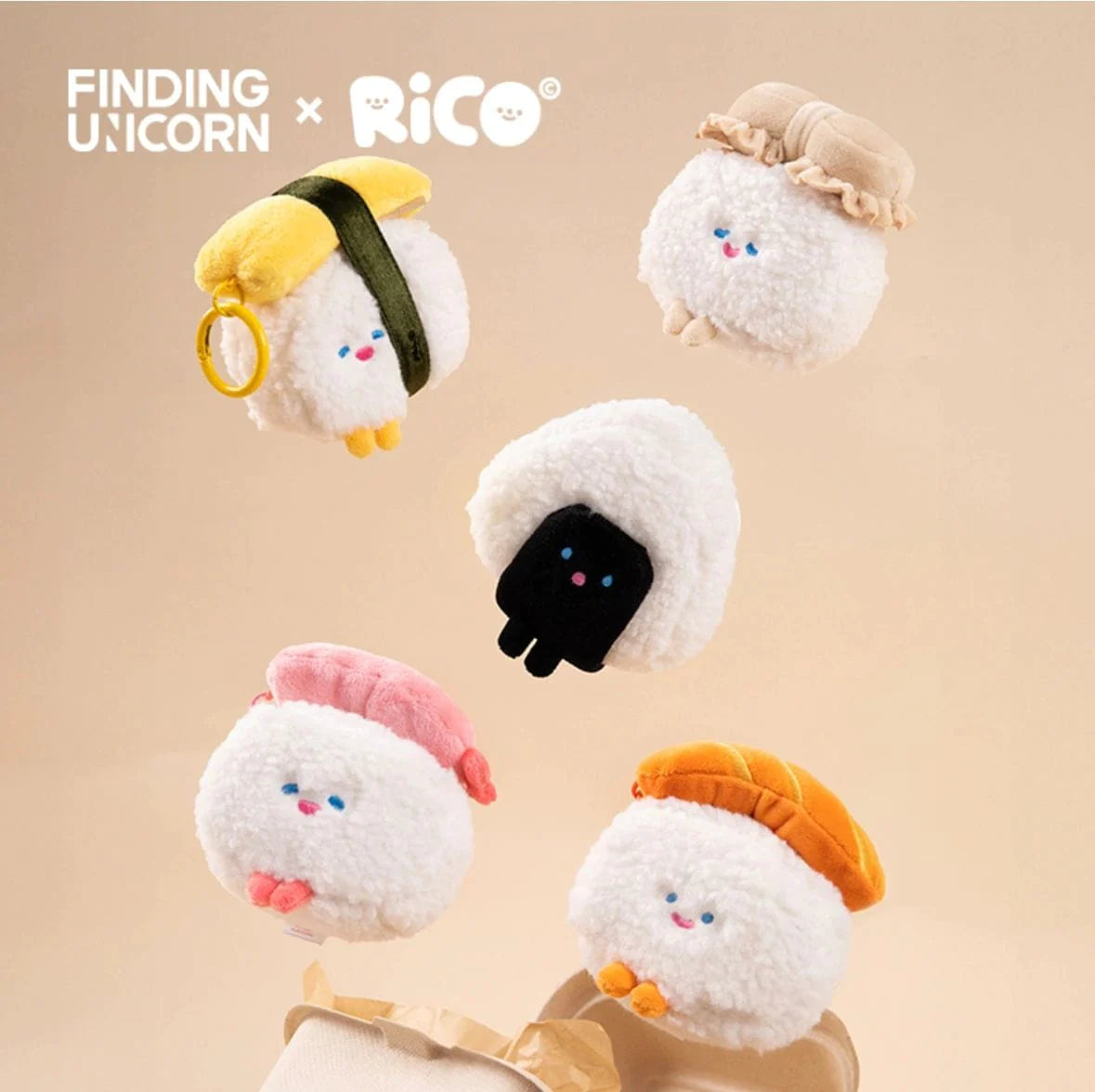 【F.UN Sold Out】RiCO Sushi Plush Home Series Blind Box For Age 15+