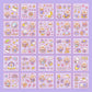 Cute Kawaii 100 Sheets 600+ PET Transparent Cartoon Stickers for ages 15+
