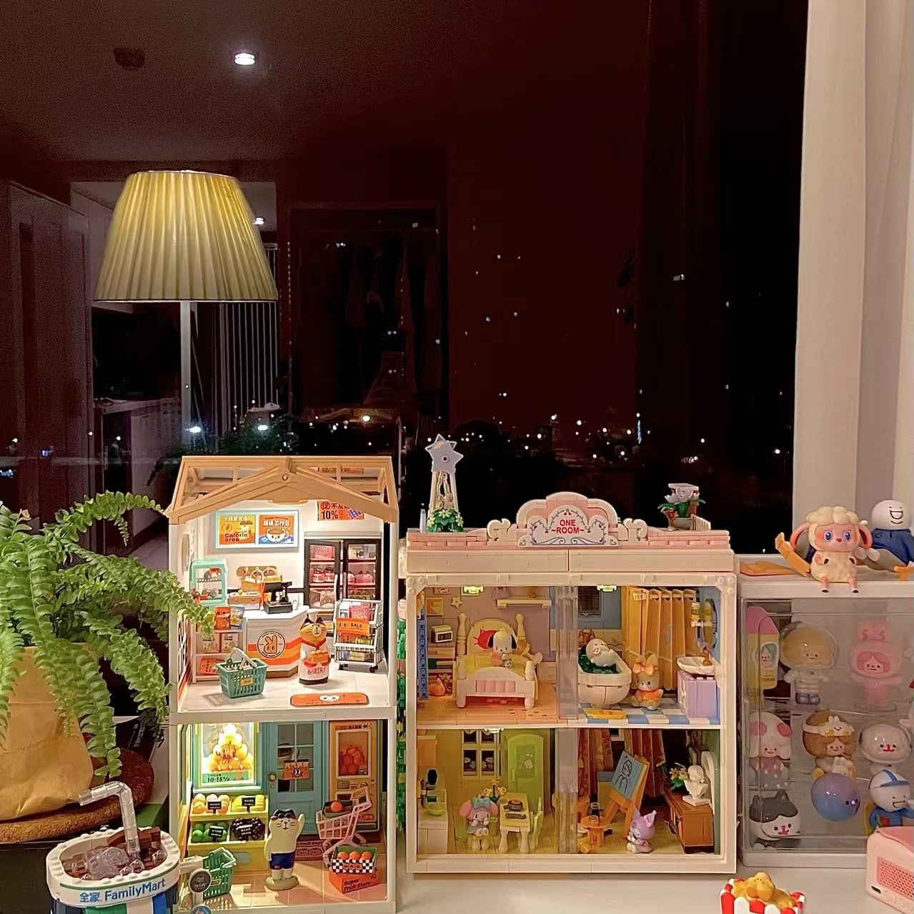 Super Store Series Plastic DIY Miniature House littleB_s_miniworld