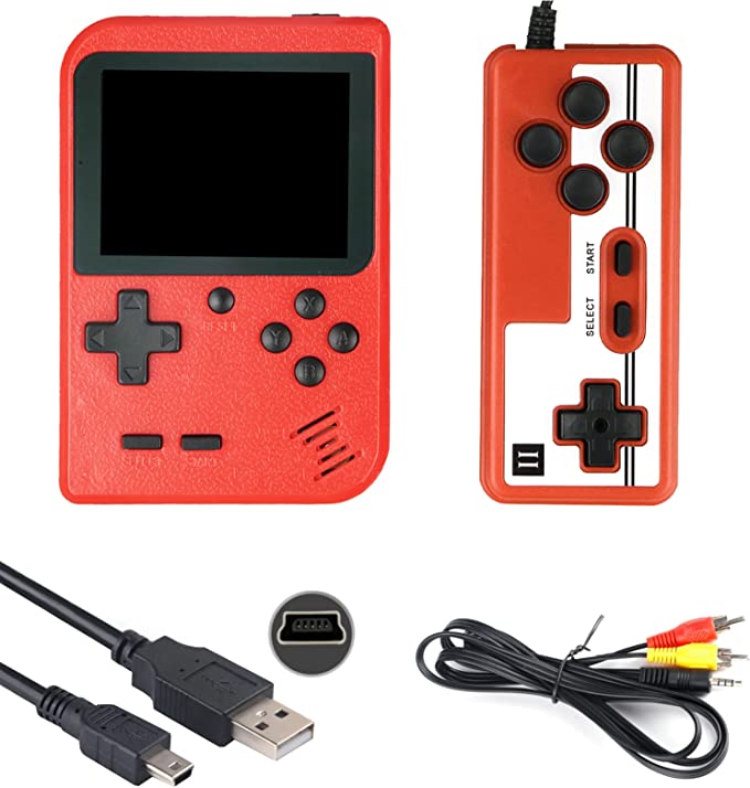 Handheld Game Console, with 500 Classical FC Games