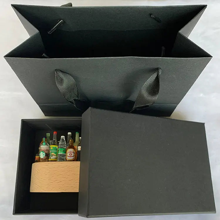 DIY bottle miniature night lamp base, LED Lights Display Base littleB_s_miniworld