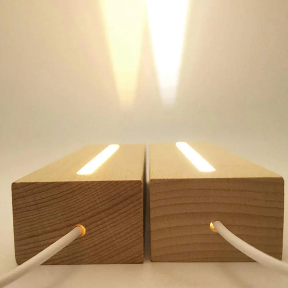 DIY bottle miniature night lamp base, LED Lights Display Base littleB_s_miniworld