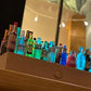 DIY bottle miniature night lamp base, LED Lights Display Base littleB_s_miniworld