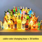 DIY bottle miniature night lamp base, LED Lights Display Base littleB_s_miniworld