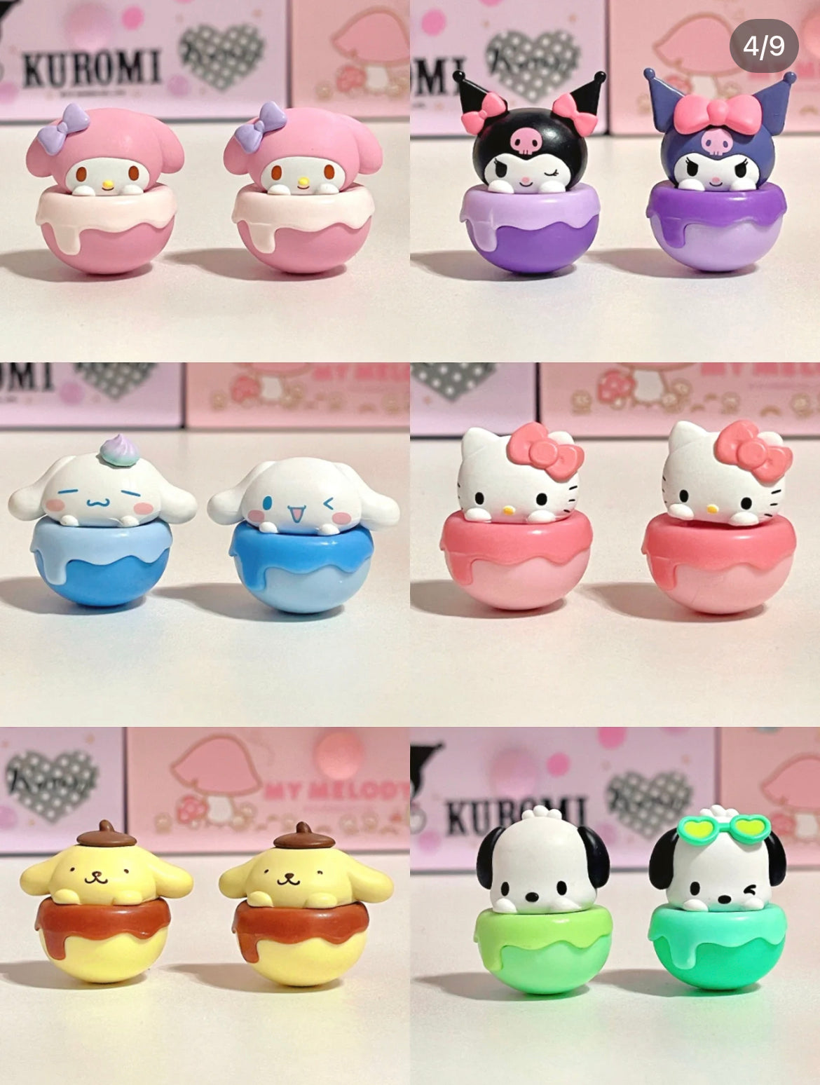 Sanrio Ice Cream Cutie Bean mini doll for ages 15+