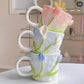 Ceramic Coffee Mug Tea Cup Pottery Coffee Mug Gift for Office and Home for ages 15+