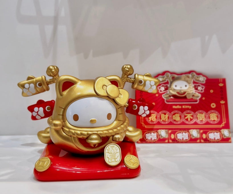 Sanrio Lucky Cat Tumbler Series Blind Box Doll for ages 15+