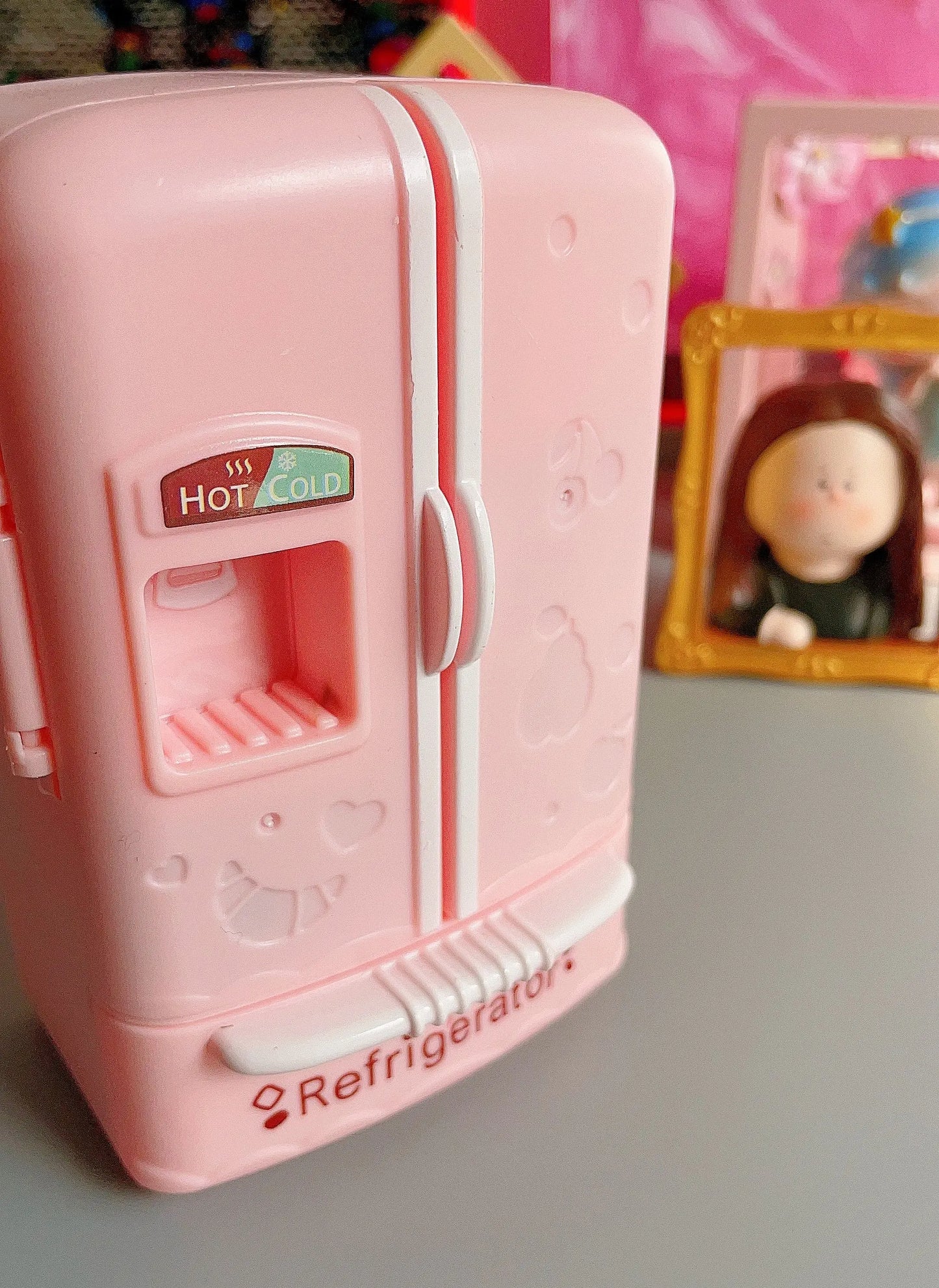 Mini Refrigerator Micro-landchafts Dollhouse littleB_s_miniworld