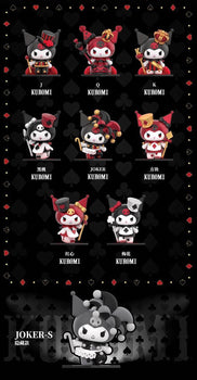 Sanrio Kuromi Poker Kingdom Series Blind Box Doll for ages 15+