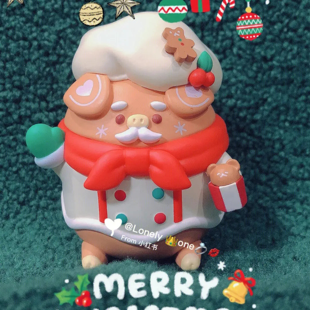 Piko Pig Merry Christmas Company Blind Box Doll littleB_s_miniworld