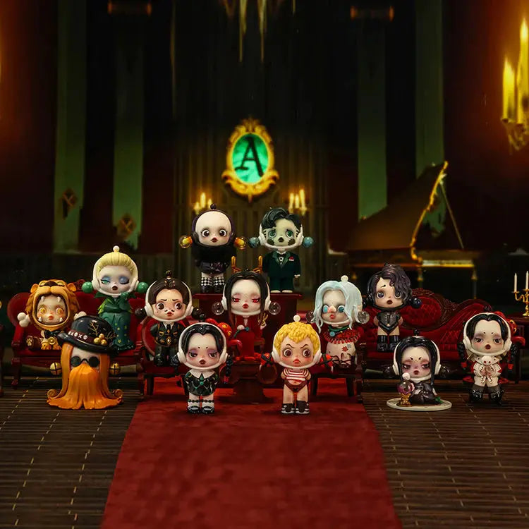SkullPanda The Addams Family Blind Box Doll littleB_s_miniworld