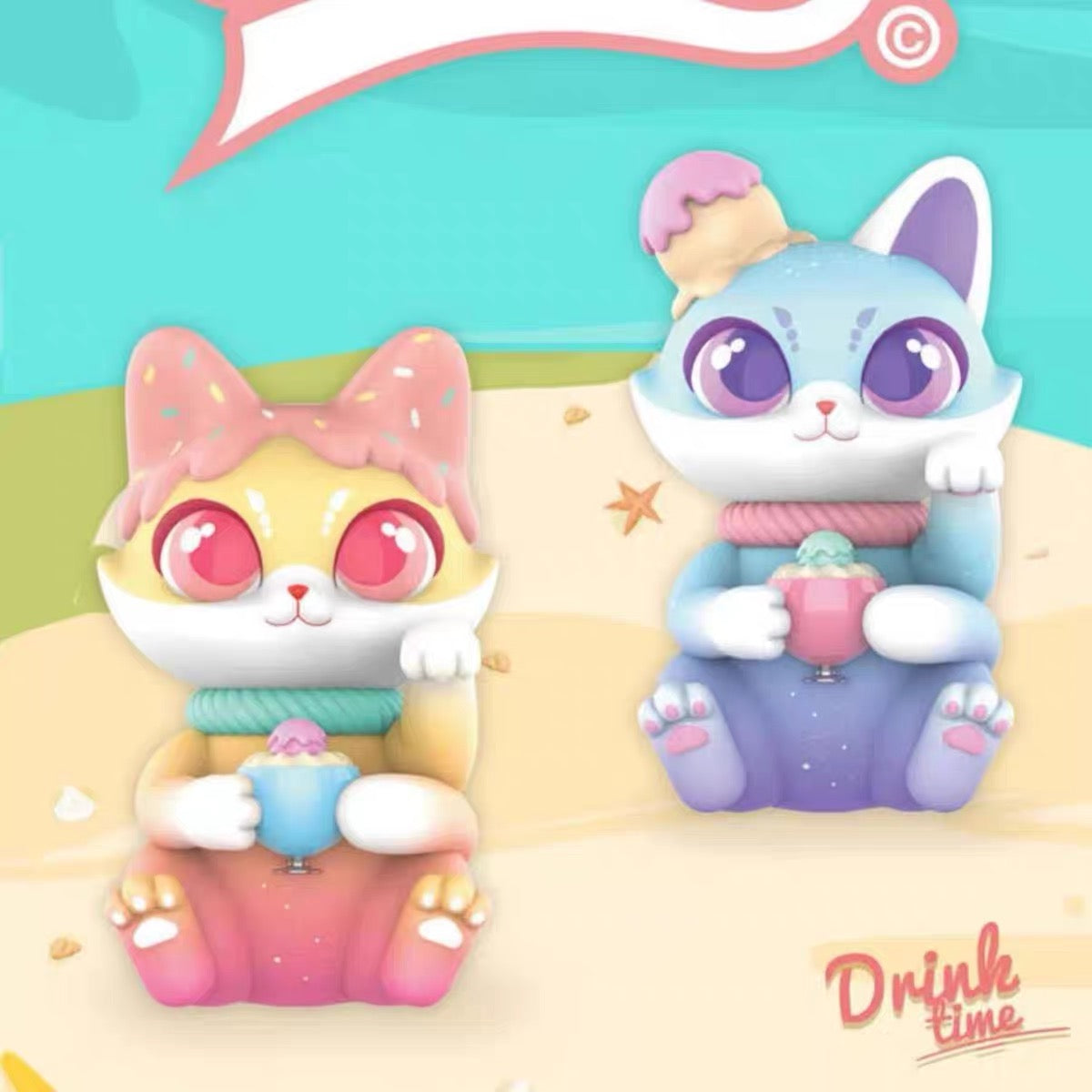 Cassy Cat Drinks Series BBox Doll for ages 15+